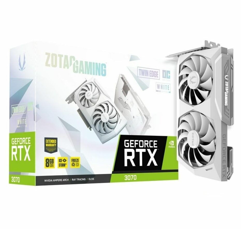 Zotac Gaming GeForce RTX 3070 Twin Edge OC White Edition