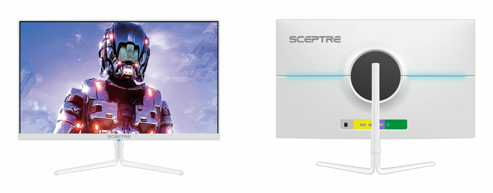 Sceptre 24” Nebula Series White