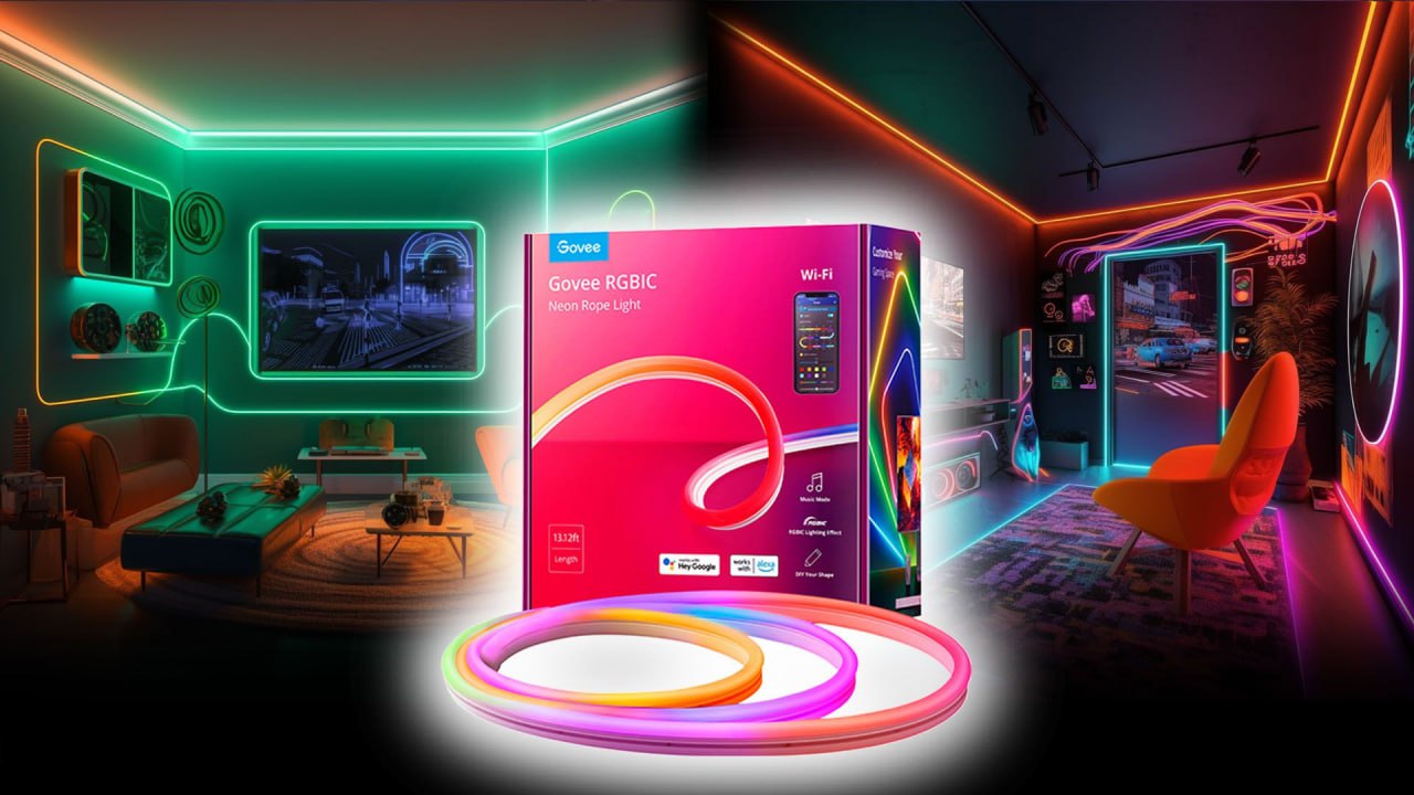 Govee RGBIC LED Neon Rope Light for Desks Review