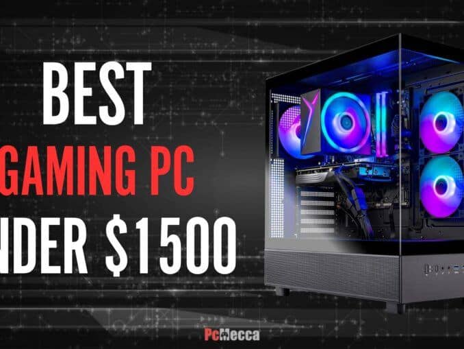 3 Best Prebuilt Gaming PCs Under $1200 for 1440p & High FPS Gaming